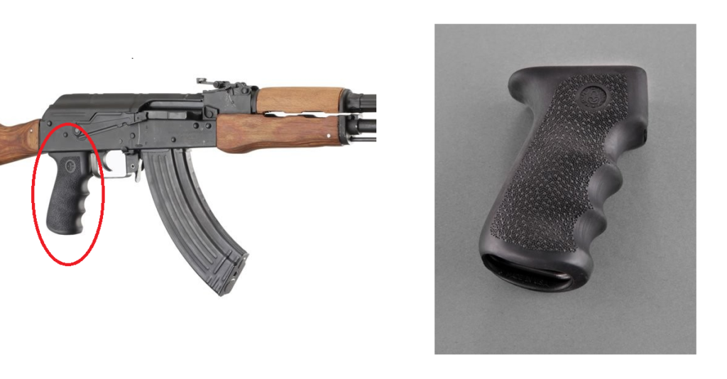AK-47とそのラバーグリップ